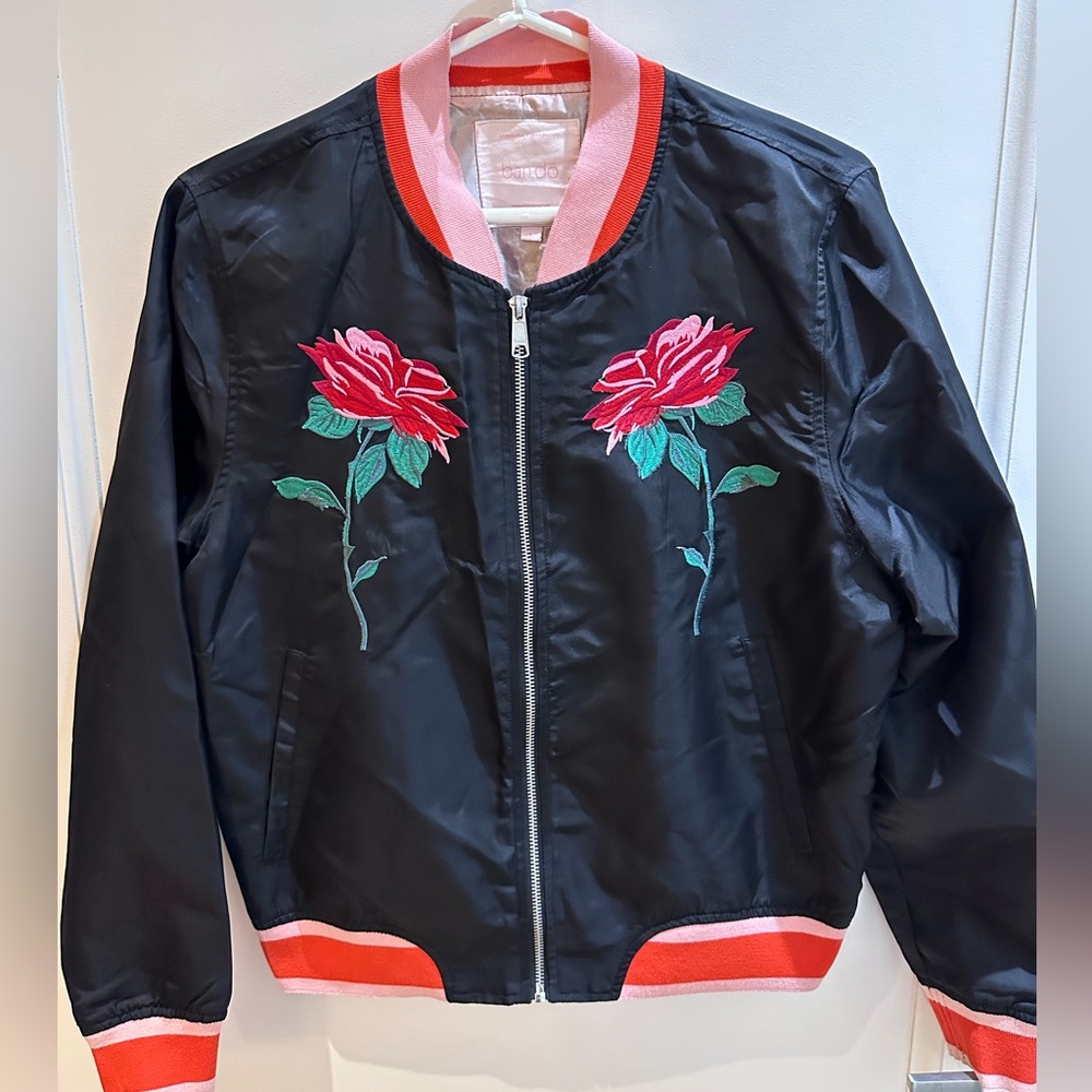 Ban.do floral bomber women’s small